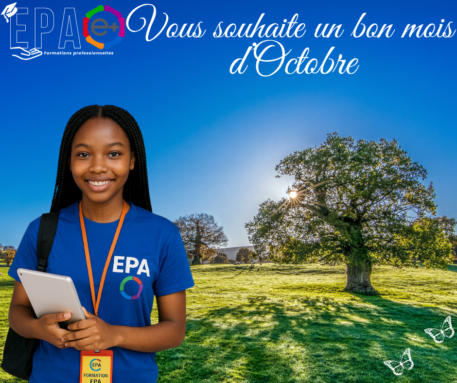 🍂 BON DÉBUT DU MOIS D’OCTOBRE À TOUTE LA COMMUNAUTÉ EPA ! 💙