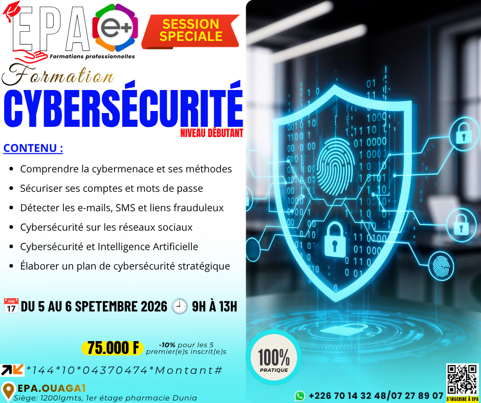EPA Formation sur la cybersécurité