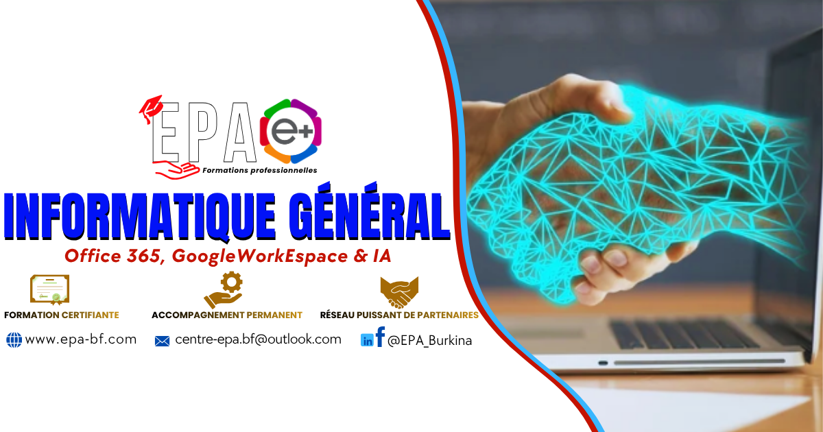 Informatique général (Office 365 & IA)