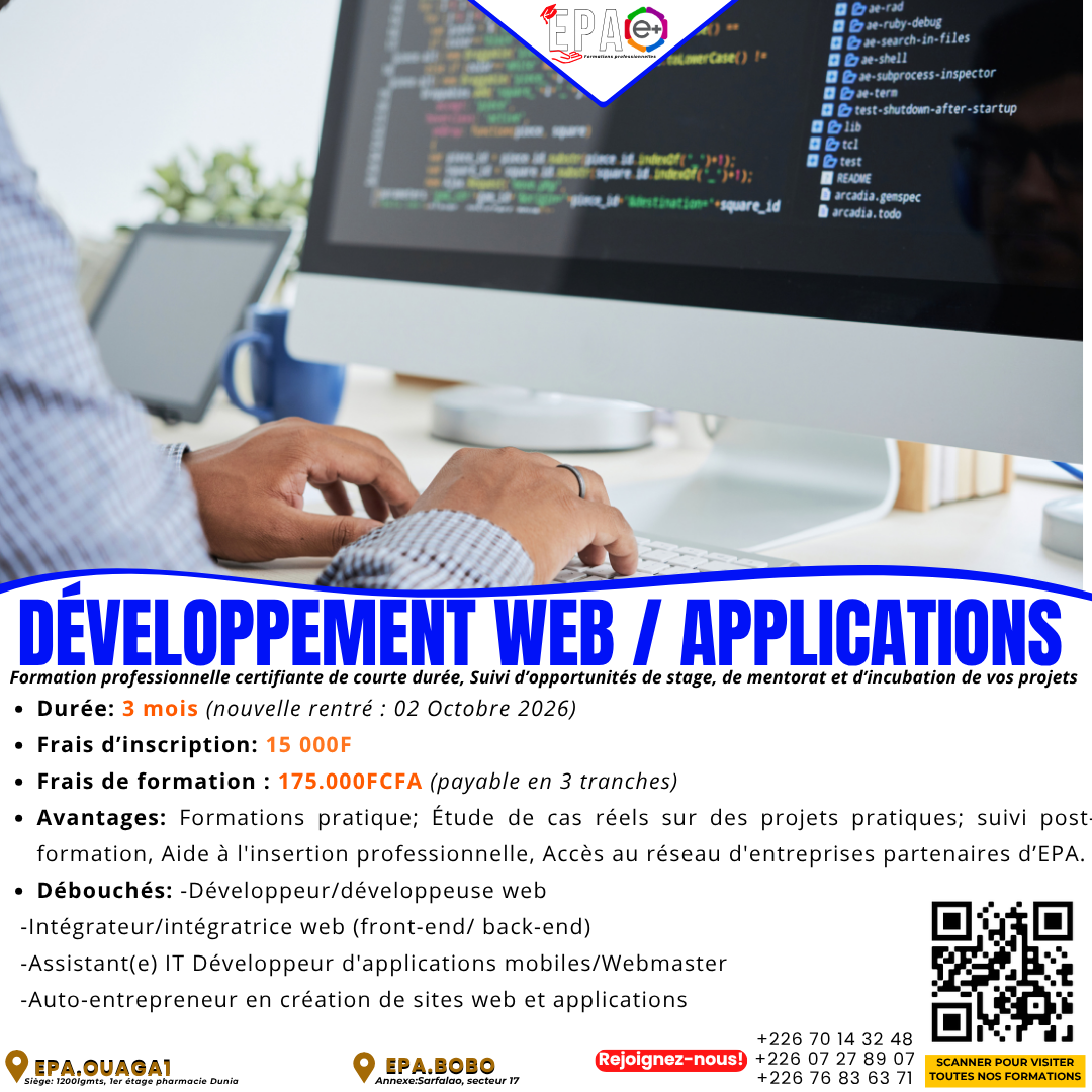 Développement Web / Applications