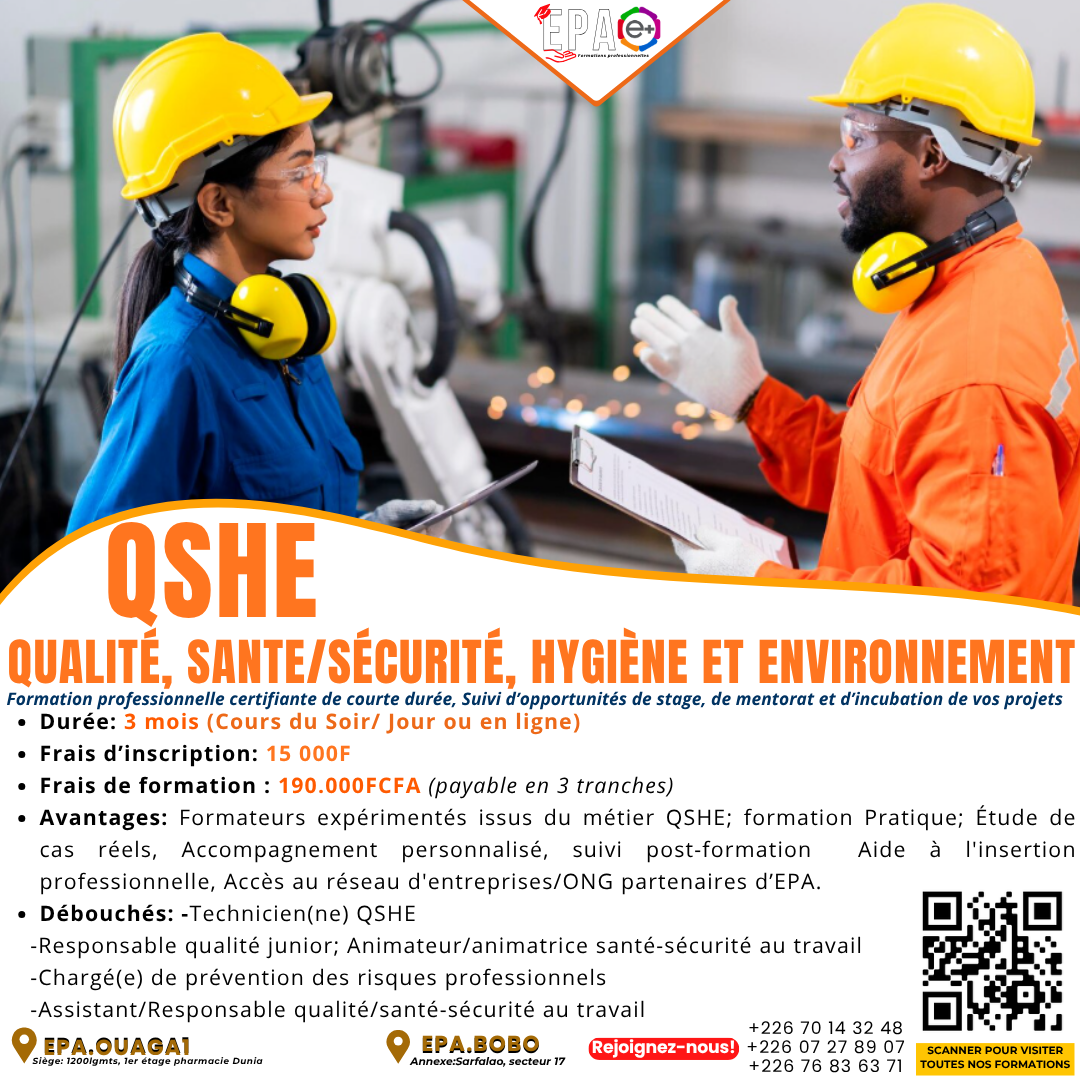 QSHE (Qualité, Santé/Sécurité, Hygiène et Environnement)